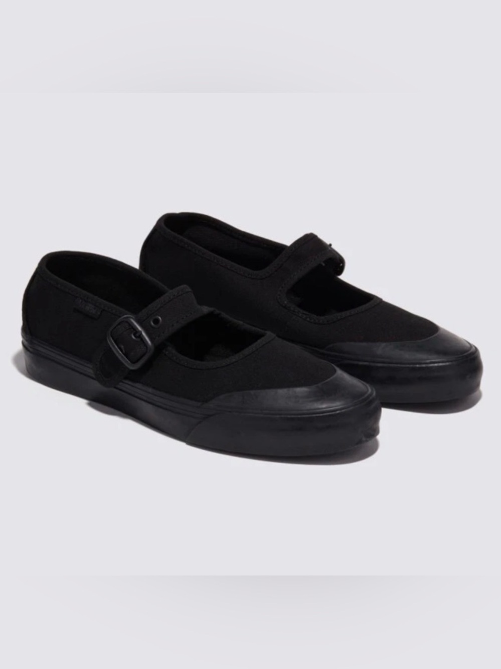 Vans Canvas Mary Jane Sneakers, All Black, NWOT, Women’s Size 9.5 (EUR 40.5)